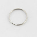 50pcs Fashion Metal Key Holder Split Rings Keyring Keychain Accessories  Z