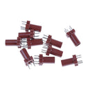 10Pcs Inductor Shell Skeleton Empty Ferrite Core No Inductor 25-100MHZ Coil OZ