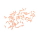 56pcs 1:150 HO Scale 10mm Policeman Unpainted Figures Railway Street Models