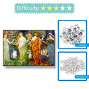 1000pcs DIY Beauty Flowers Puzzle Educational Learning Assembling Toys