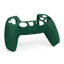Silicone Dustproof Protective Cover for PS5 Game Controller (Dark Green)