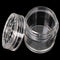 10x Plastic  Clear Empty Nail Art Storage Box Rhinestone Bead Container Grea BX
