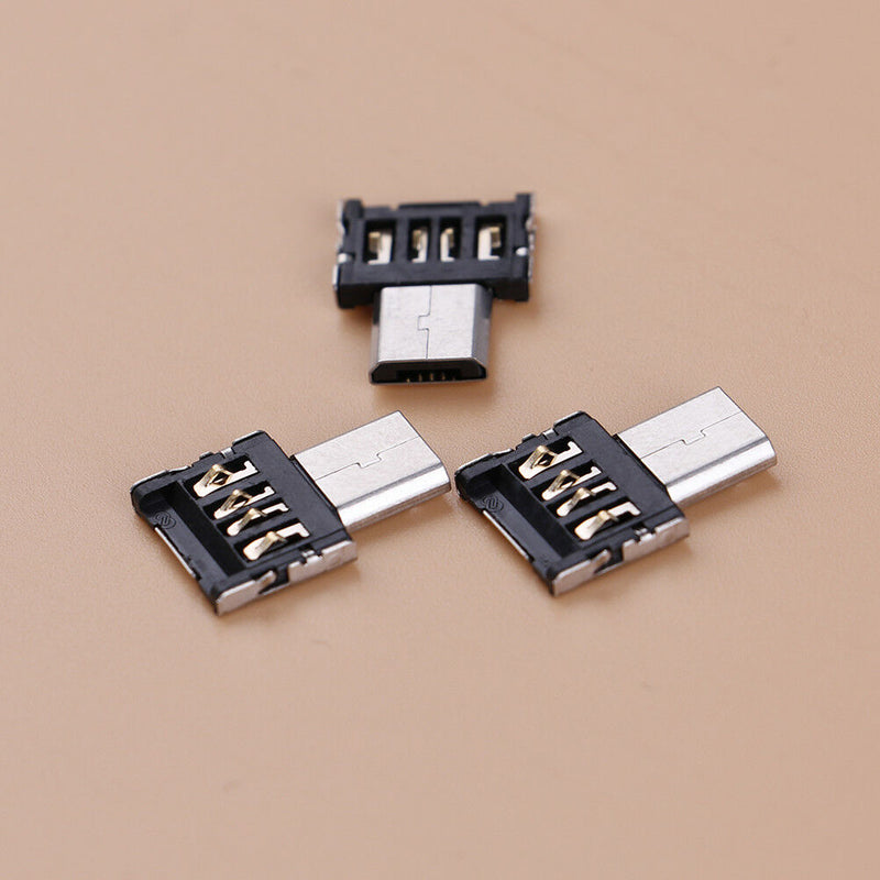 3Pc Micro usb male to usb female otg adapter converter for phone tablet mouse  Z