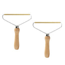 Pack Of 2 Double-Sided Wood Handle Lint Remover Furniture Lint Roller