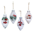 Christmas Ornaments Xmas Tree Drop Pendant Hanging Ball Transparent Clear I