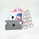 Metal Cutting Dies Stencils for DIY Scrapbooking Photo Album Beard Bookmark