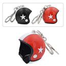 Motorcycle Bicycle Helmet Key Chain Ring Keychain Keyring Key Fob GiftS AU