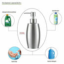 Soap and lotion dispensers 350 ML Stainless Steel Spring Foam Pump (shower  U8C9