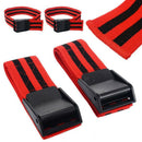 1 Pair Occlusion Bands Red Blood Flow Restriction Bands BFR Tourniquet Trai