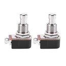 2 x Off(On) Momentary Push Button Foot Switch SPST V7G7