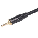3.5mm 2RCA Audio Stereo Cable Audio Connector for Amplifier Sound Box Mic