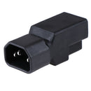 C14 to Nema 5-15R PDU PSU USP Power Adapter IEC male to US Female Pl3C