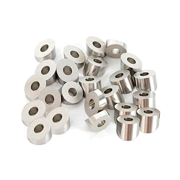 Stainless Steel 0.64 Cm 30 Degree Bevel Washer For Deck Cable Tracks From 0 L8X6