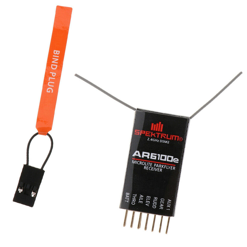 DSM2 AR6100E Receiver 6 Channels 2.4G CM621 for JR  DX6I DX9 DEVO10