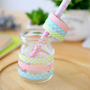 5 rolls colorful cute tape adhesive sticky paper masking tape crafts deBX