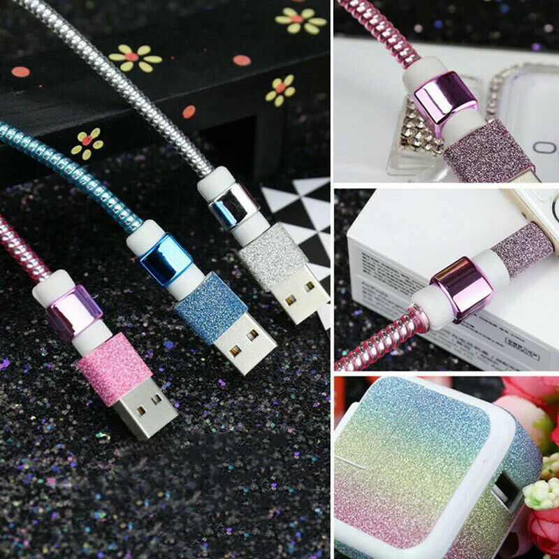 Cable protector Plating Bobbin winder 1.15M Data Line Case Rope Protection OZ