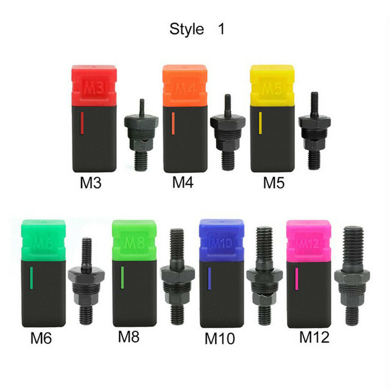 3x Steel M8 M10 M12 Hand Rivet Rivnut  Nut Setter NutSert Kit