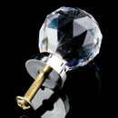 10 Pcs 20mm Glass Cabinet Knobs Drawer Pull Furniture Handle