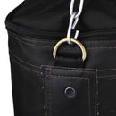 Black Punching Bags Kickboxing Sandbag Fitness Training Equipment One Set