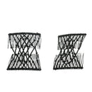 2x Stretchy Double Hair Combs Clips Styling Tools Women Hair Accessories