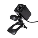 USB 8 Megapixel Webcam Camera Video + 4LED Black MIC for desktop laptop