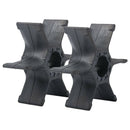 2x Black Water Pump Impeller Marine Impeller Replacement CV40HP/1990-1991