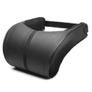 Adjustable Car Headrest Neck Pillow Faux Leather Neck Protection Rest Pillo