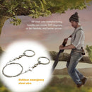 Field Survival Stainless Wire Saw Outdoor Emergency Hand Chain Saw Cutter
