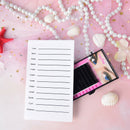rectangle acrylic large white eyelash extension stand acrylic glue pallet 3C