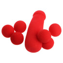 4Pcs Small Sponge Brother Red Sponge Balls Funny Stage Prop Magic Tricks Toys