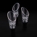 1pc Wine Aerator Pour Spout Acrylic Decanter Pourer Aerating Bottle Stopper ME