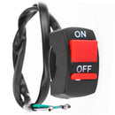 Universal Handlebar Motorcycle Switch ON-OFF Button LED Angel Eye Light Switch J