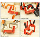 Plastic 90 degree right angle ruler 6 inch woodworking tool auxiliary locat A2D3