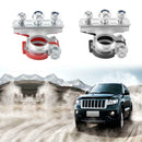 2pcs Car Battery Wire Cable Terminals Clamps Clips Connectors Universal A