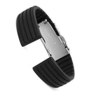 16mm Silicone Watchband Buckle Band Waterproof Rubber Watchband R6M8