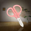 Fashion Mini Safety Round Head Plastic Scissors Student Cutting Kids Paper W0E9