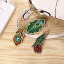 3pcs DIY Full Drill Special Shaped Diamond Painting Bag Keychains Pendant