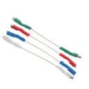 Set Of 20 Turntable Phonograph  Wires Headshell Cables Connector Clips