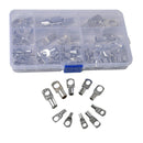 90x Heavy Duty Tinned Copper Wire Lugs Battery Cable Ends Eyelets SC Ring