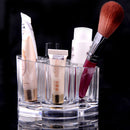 Plum Flower Clear Shaped Cosmetic Lipstick Brush Holder Makeup Case Cosmetic Bag