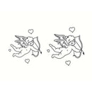 Ins style Waterproof and durable tattoo with Cupid Angel stickerB_kz