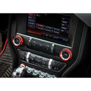 Center Console Volume Tune Knob Cover Ring Trim Interior Accessories for Fo