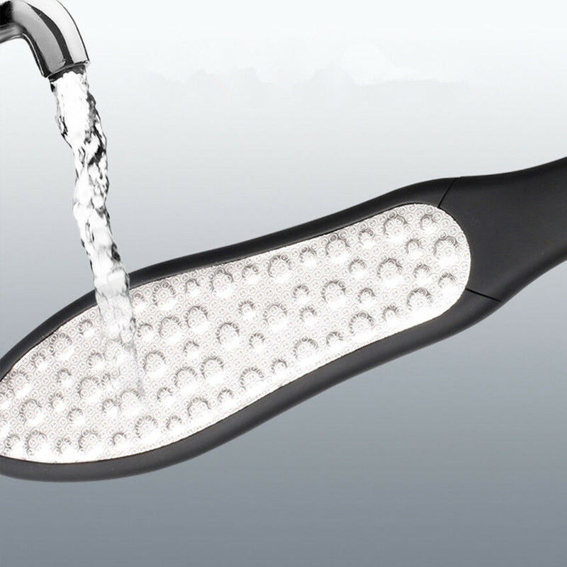 Double Side Stainless Steel Foot Rasp Callus Dead Skin Remover For Woman/Female