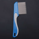 Pet Rake Comb Hair Grooming Trimmer Dog Cat Stainless Steel Pins Cleaning