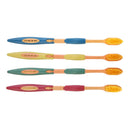 4pcs Charcoal Toothbrush Nano Dental Care Dual Mode Soft Tooth Brush