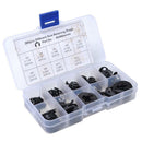 Great Performance 260Pcs E-Clip Retaining Ring Snap Ring Assortment Kit