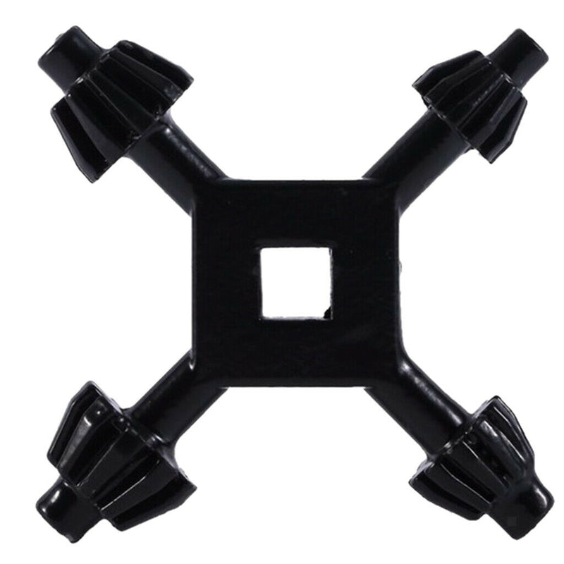 4-way Chuck Key For Drill Presses Drill Wrench Fits 4 Sizes 12mm To 17mm