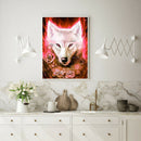 5D DIY Full Drill Diamond Painting Wolf Embroidery Mosaic Craft Kit Decor