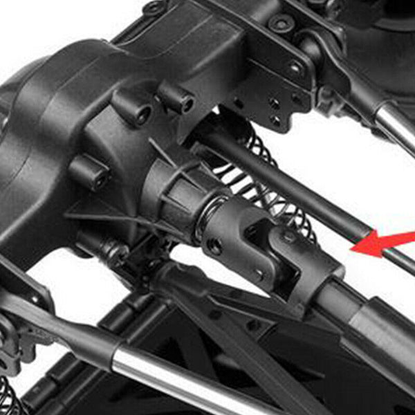 2Pcs Steel CVD Universal Joint Drive Shaft for 1/10 RC Rock Crawler Car Axi I4C6