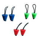 Pack of 6 Kayak Scupper Plugs Kit Replacement - Universal Fits 3/4'' To 1.5''